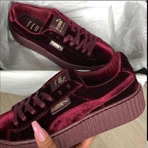 Fenty Puma Creeper Velvet Sz 8
